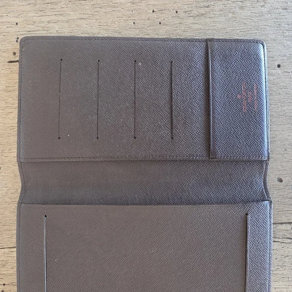 Louis VUITTON Damier Ebene Canvas Wallet - AUTHENTIC, LIKE NEW - Picture 2 of 5